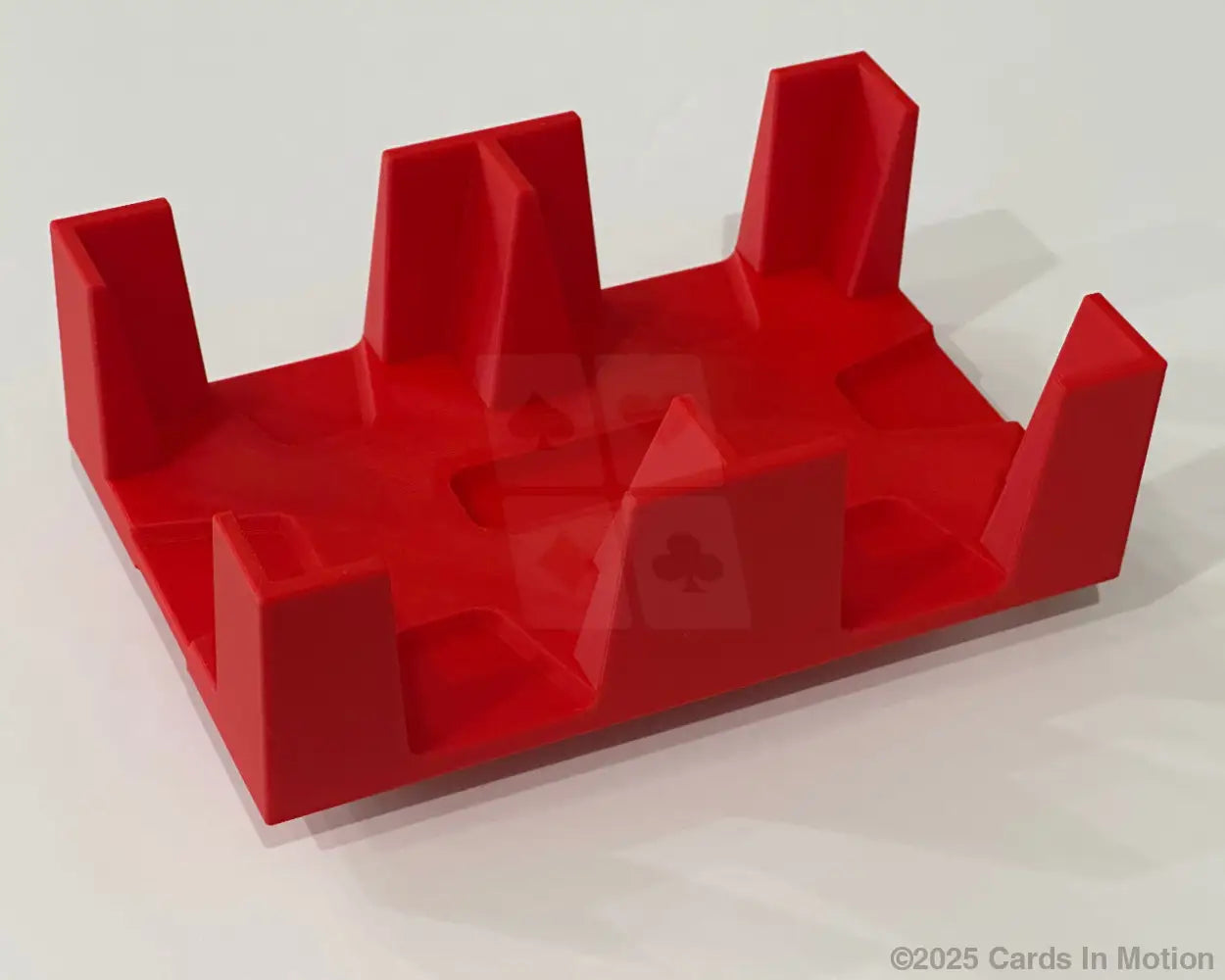Medium Card Tray (4-deck) Red / PLA Tray
